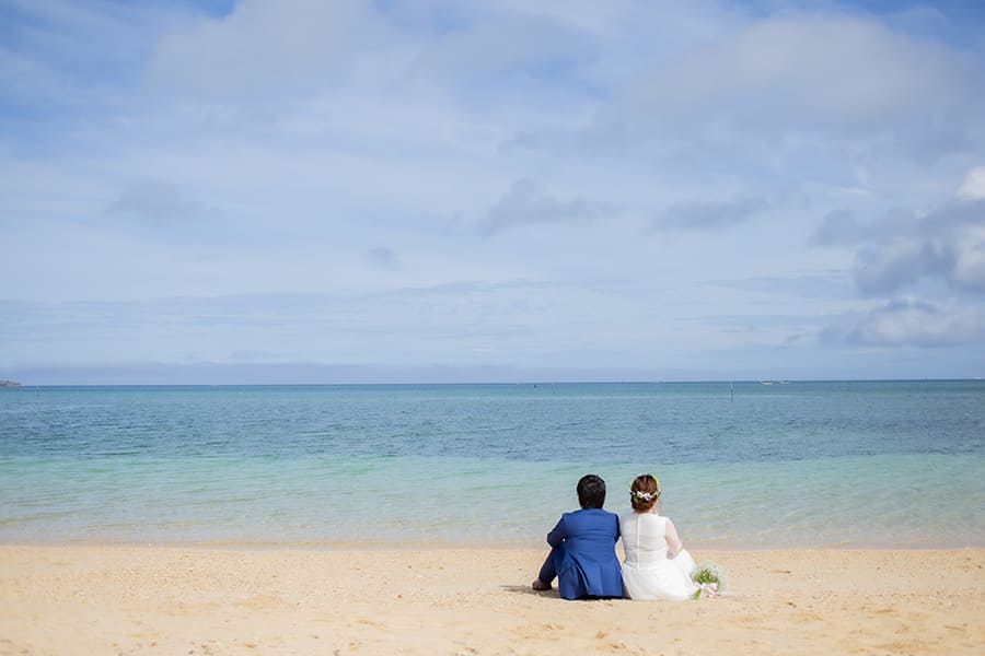 沖縄結婚式・挙式・ウェディング「ブルーインフィニティー」フォト