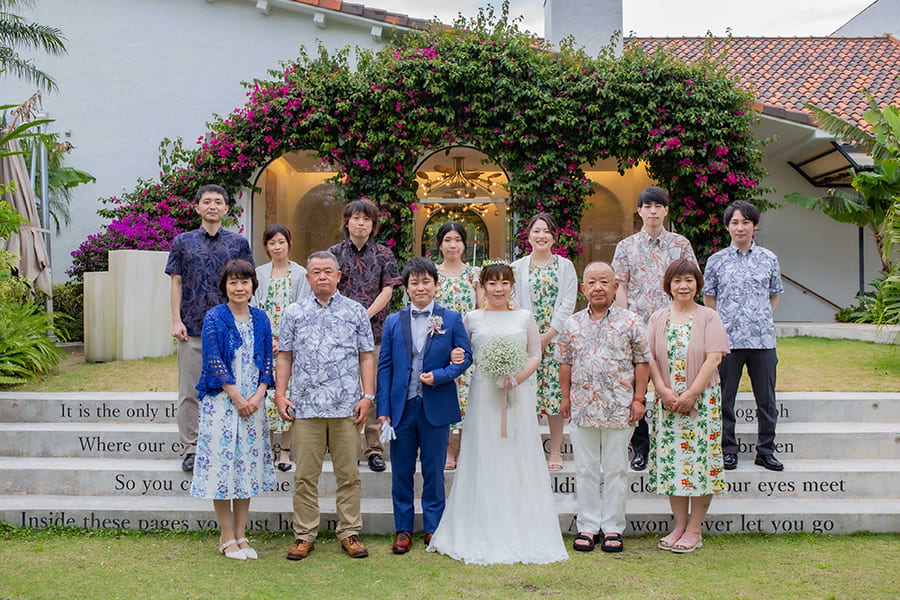 沖縄結婚式・挙式・ウェディング「ブルーインフィニティー」フォト