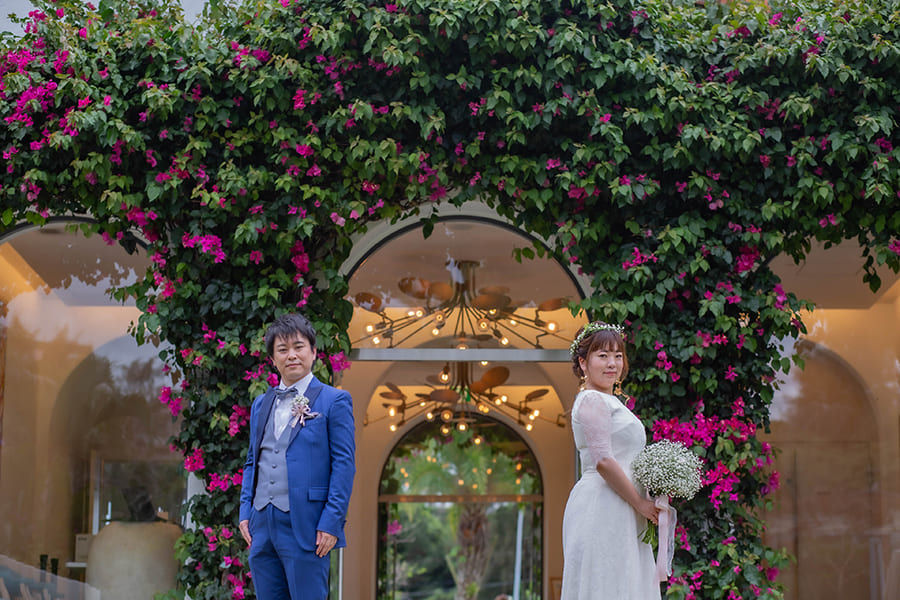 沖縄結婚式・挙式・ウェディング「ブルーインフィニティー」フォト