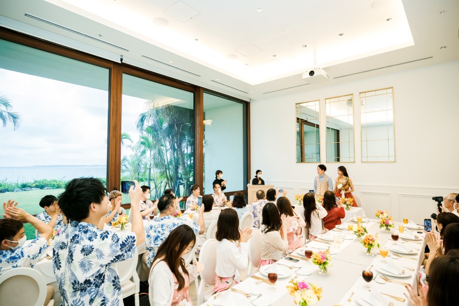 沖縄結婚式・挙式・ウェディング「ザ・ギノザリゾート 美らの教会」フォト・体験写真・体験レポート
