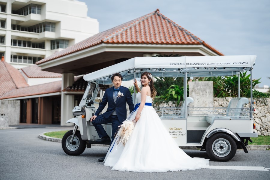 沖縄結婚式・挙式・ウェディング「アートグレイス オーシャンフロント ガーデンチャペル 沖縄」写真・レポート
