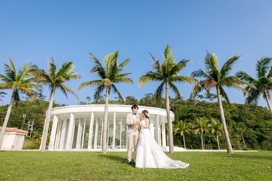 沖縄結婚式・挙式・ウェディング「ラグジュアリーウェディングフォトプランー」写真・レポート