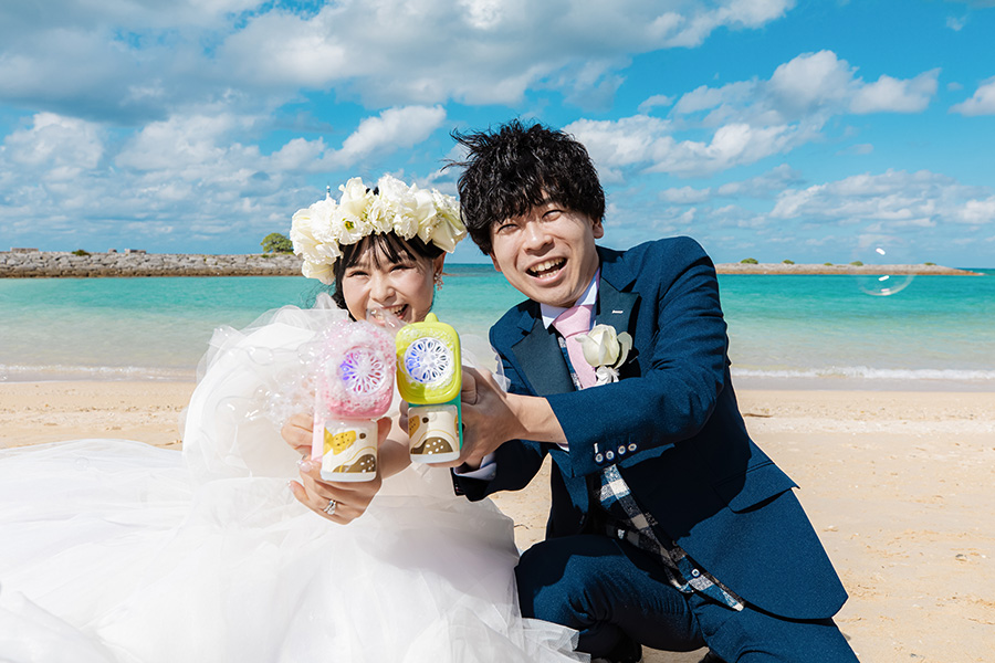 沖縄結婚式・挙式・ウェディング「アートグレイス オーシャンフロント ガーデンチャペル 沖縄」写真・レポート