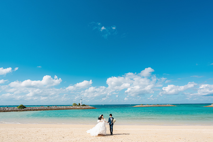 沖縄結婚式・挙式・ウェディング「アートグレイス オーシャンフロント ガーデンチャペル 沖縄」写真・レポート