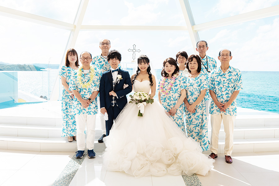 沖縄結婚式・挙式・ウェディング「アートグレイス オーシャンフロント ガーデンチャペル 沖縄」写真・レポート