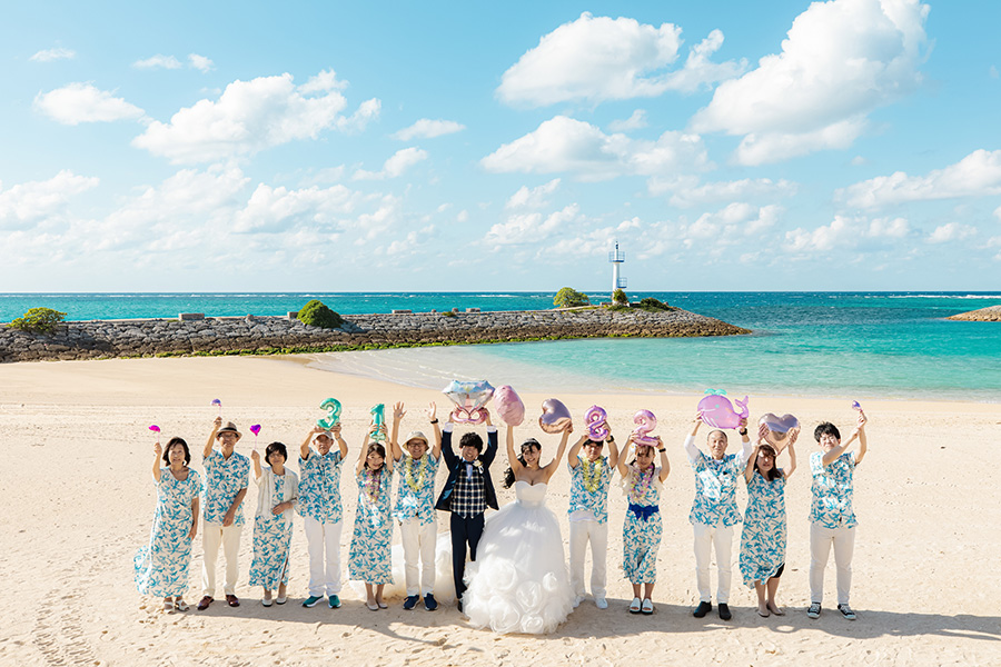 沖縄結婚式・挙式・ウェディング「アートグレイス オーシャンフロント ガーデンチャペル 沖縄」写真・レポート