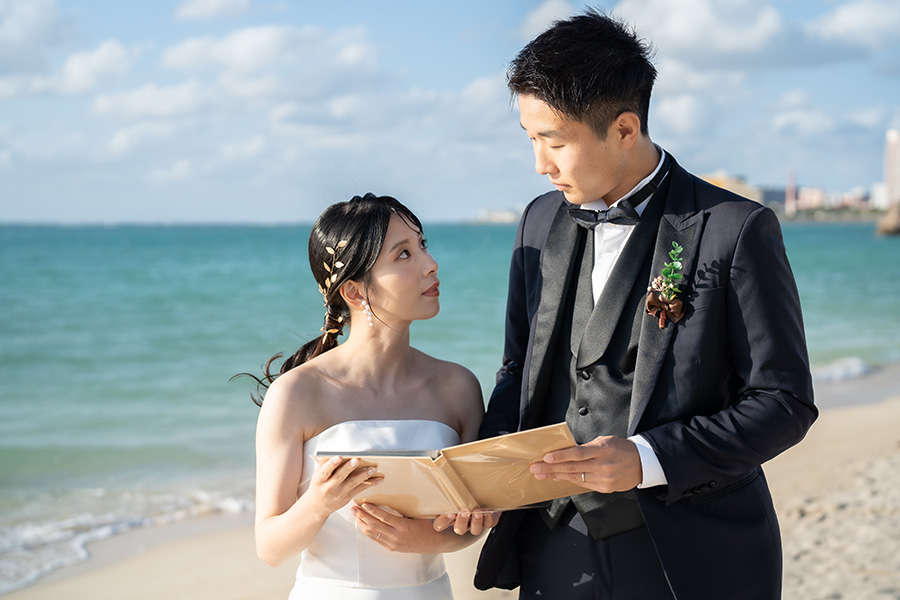 沖縄結婚式・挙式・ウェディング「フォトマリアージュ沖縄」写真・レポート