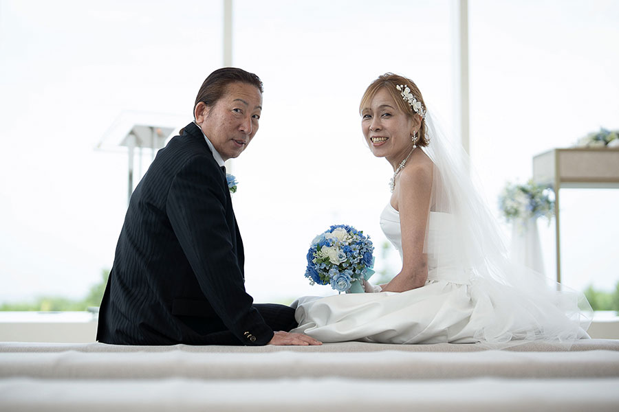 沖縄結婚式・挙式・ウェディング「チャペル＆ビーチフォトプラン シーシェルブルー」写真・レポート