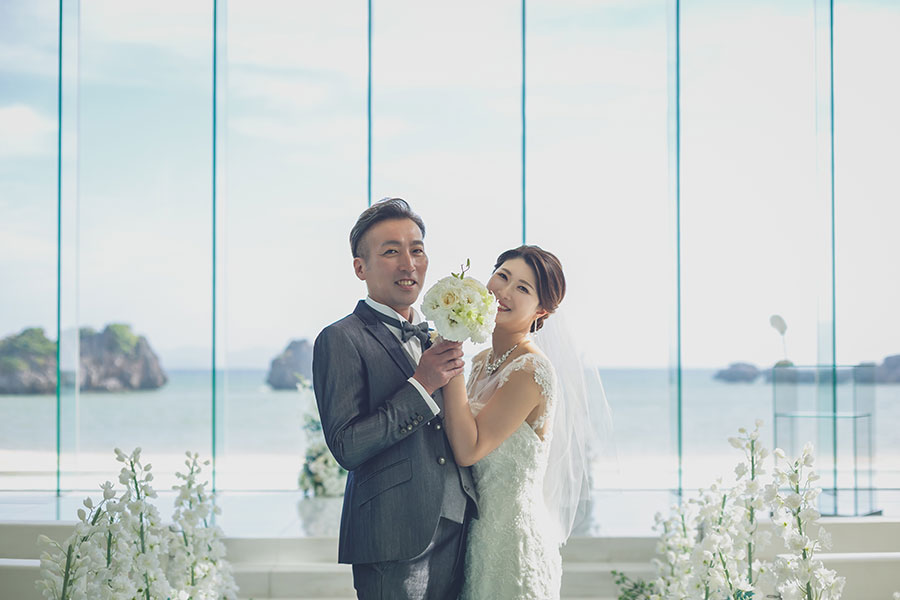 沖縄結婚式・挙式・ウェディング「アイネス ヴィラ ノッツェ沖縄 セント・ジョセフ・チャペル ～五感の教会～」写真・レポート