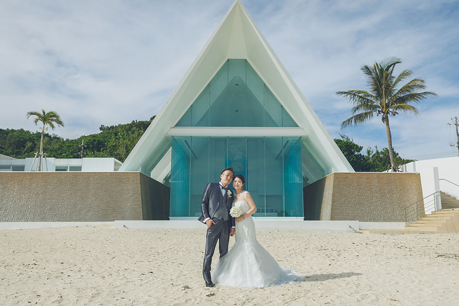 沖縄結婚式・挙式・ウェディング「アイネス ヴィラ ノッツェ沖縄 セント・ジョセフ・チャペル ～五感の教会～」写真・レポート
