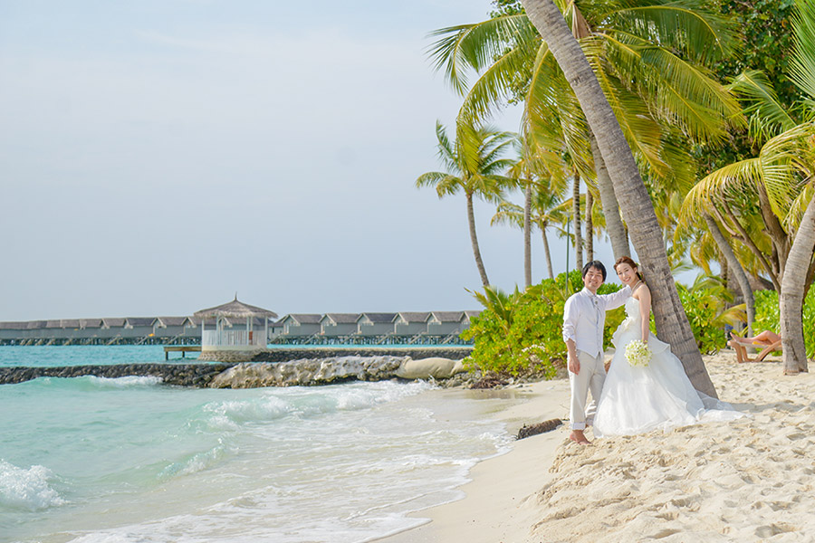 2017年4月 モルディブ・ハネムーンリゾートフォトプラン（センターラ・ラスフシ）｜002｜卒花Collection