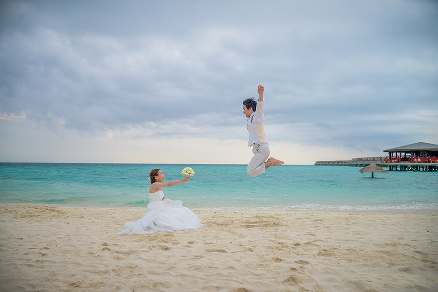 2017年4月 モルディブ・ハネムーンリゾートフォトプラン（センターラ・ラスフシ）｜002｜卒花Collection