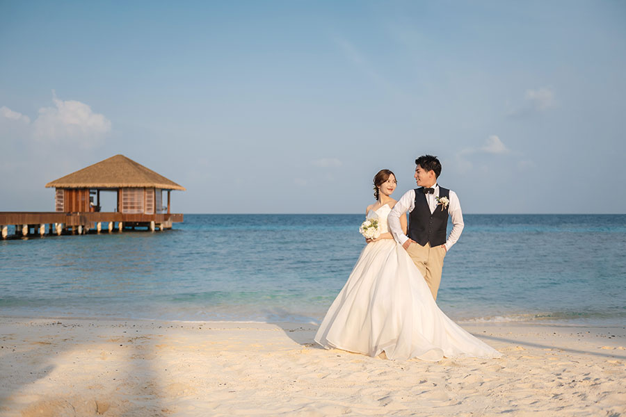 モルディブ・南太平洋結婚式・挙式・ウェディング「タージ・コーラルリーフ・ウェディング」フォト