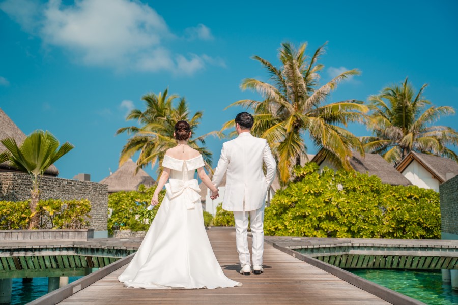 モルディブ・南太平洋結婚式・挙式・ウェディング「タージ・コーラルリーフ・ウェディング」フォト