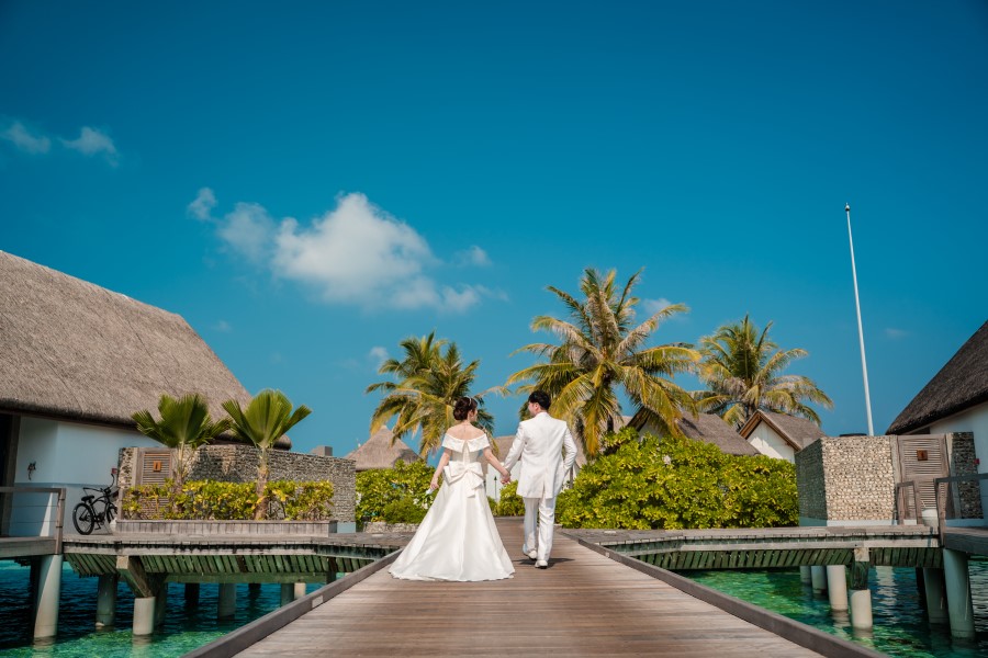 モルディブ・南太平洋結婚式・挙式・ウェディング「タージ・コーラルリーフ・ウェディング」フォト