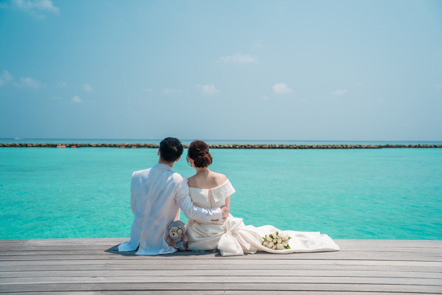 モルディブ・南太平洋結婚式・挙式・ウェディング「タージ・コーラルリーフ・ウェディング」フォト