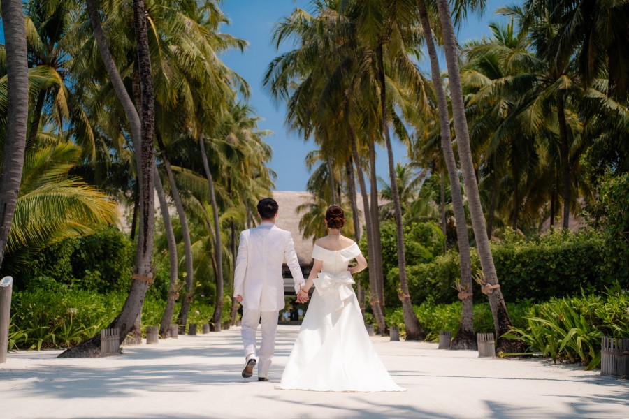 モルディブ・南太平洋結婚式・挙式・ウェディング「タージ・コーラルリーフ・ウェディング」フォト