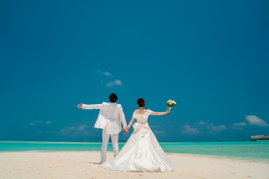 モルディブ・南太平洋結婚式・挙式・ウェディング「タージ・コーラルリーフ・ウェディング」フォト