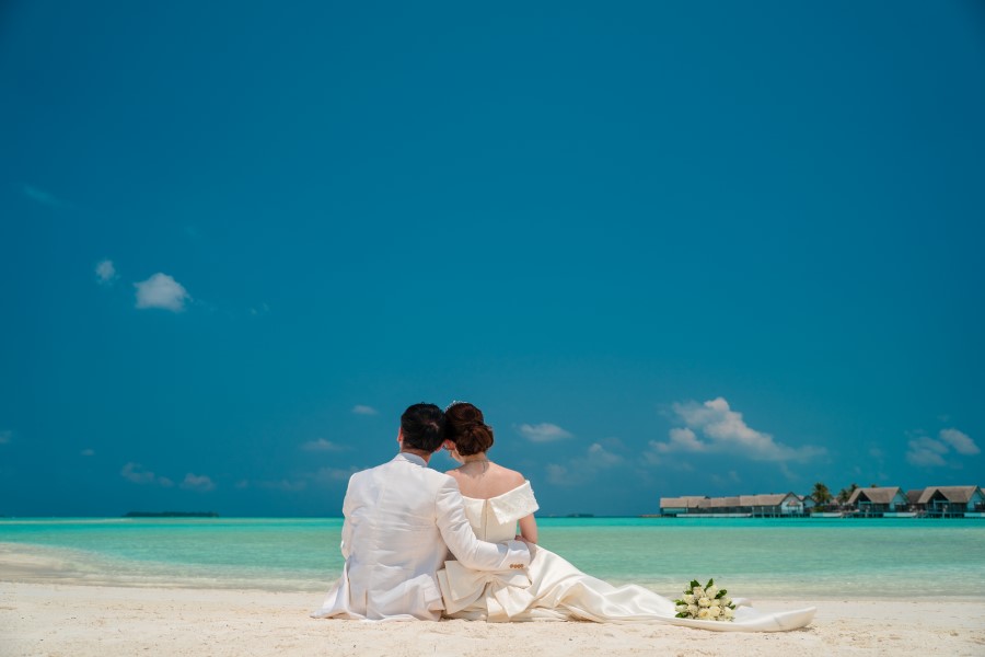 モルディブ・南太平洋結婚式・挙式・ウェディング「タージ・コーラルリーフ・ウェディング」フォト