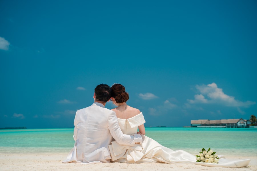 モルディブ・南太平洋結婚式・挙式・ウェディング「タージ・コーラルリーフ・ウェディング」フォト