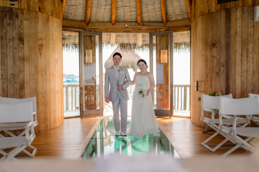 モルディブ・南太平洋結婚式・挙式・ウェディング「タージ・コーラルリーフ・ウェディング」フォト
