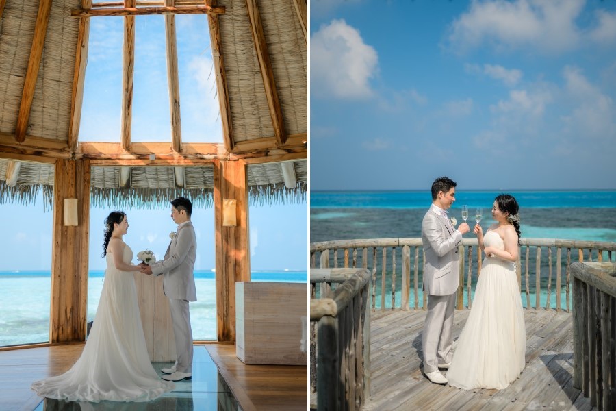 モルディブ・南太平洋結婚式・挙式・ウェディング「タージ・コーラルリーフ・ウェディング」フォト