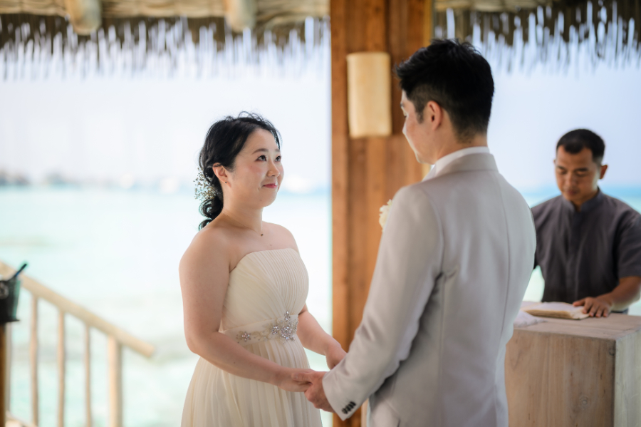 モルディブ・南太平洋結婚式・挙式・ウェディング「タージ・コーラルリーフ・ウェディング」フォト