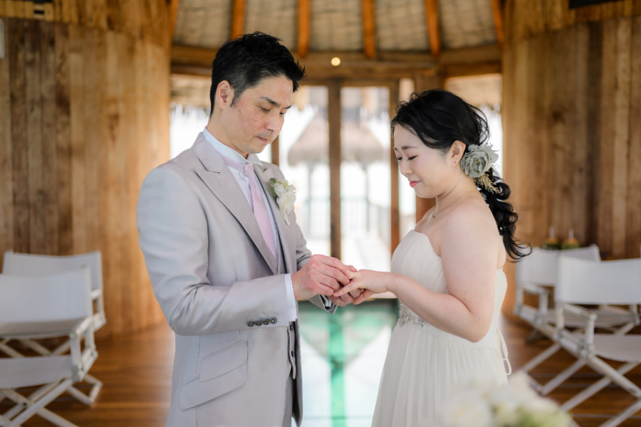 モルディブ・南太平洋結婚式・挙式・ウェディング「タージ・コーラルリーフ・ウェディング」フォト