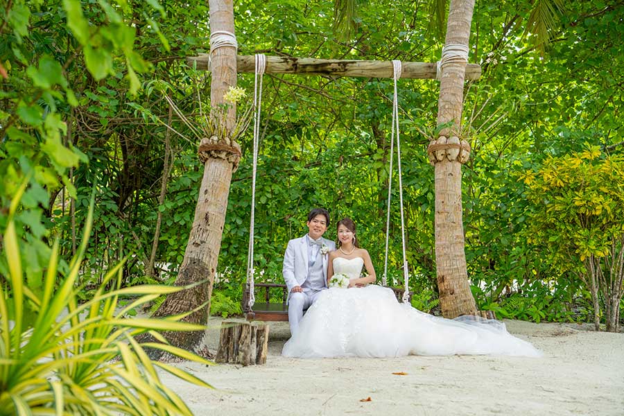 モルディブ・南太平洋結婚式・フォトウェディング「フラワリアイランドリゾート」フォト