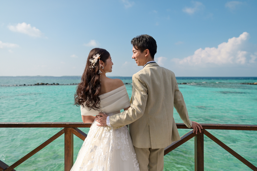 モルディブ・南太平洋結婚式・フォトウェディング「タージ・コーラルリーフ・リゾート＆スパ」フォト