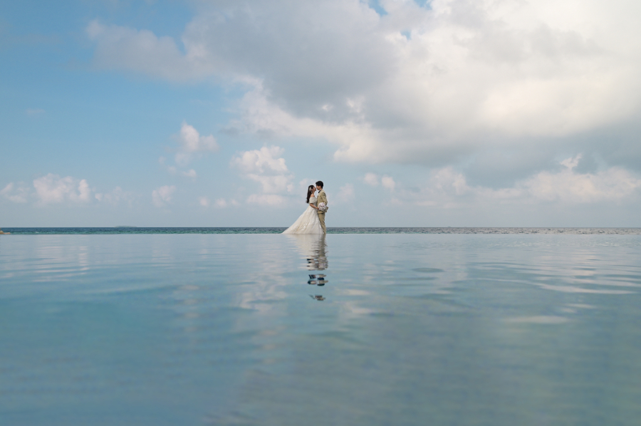 モルディブ・南太平洋結婚式・フォトウェディング「タージ・コーラルリーフ・リゾート＆スパ」フォト