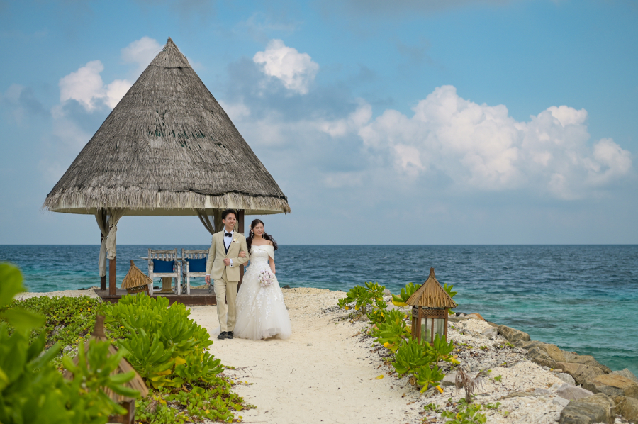 モルディブ・南太平洋結婚式・フォトウェディング「タージ・コーラルリーフ・リゾート＆スパ」フォト