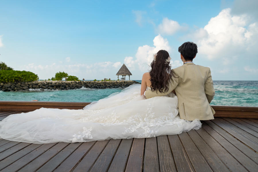 モルディブ・南太平洋結婚式・フォトウェディング「タージ・コーラルリーフ・リゾート＆スパ」フォト