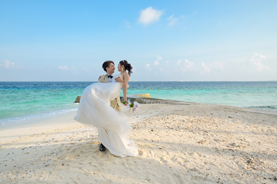 モルディブ・南太平洋結婚式・フォトウェディング「タージ・コーラルリーフ・リゾート＆スパ」フォト