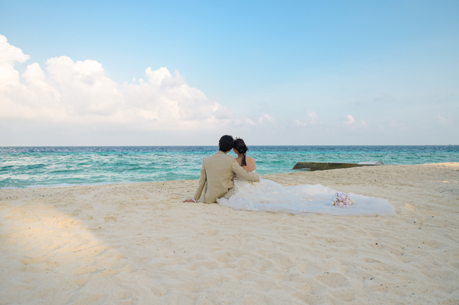 モルディブ・南太平洋結婚式・フォトウェディング「タージ・コーラルリーフ・リゾート＆スパ」フォト