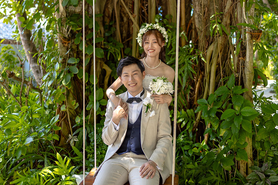 モルディブ・南太平洋結婚式・フォトウェディング「アウトリガー」フォト