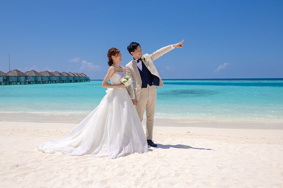 モルディブ・南太平洋結婚式・フォトウェディング「アウトリガー」フォト
