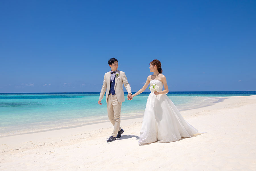 モルディブ・南太平洋結婚式・フォトウェディング「アウトリガー」フォト