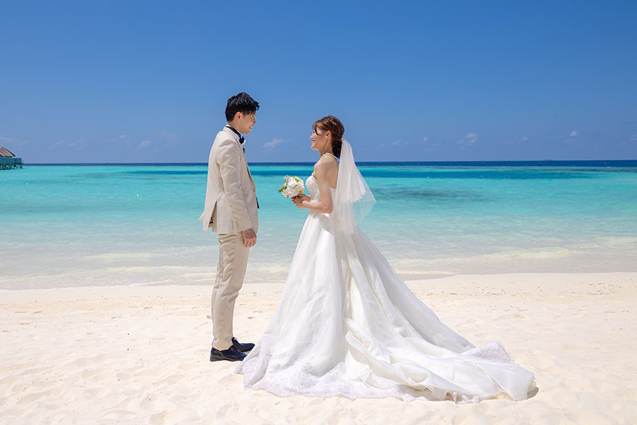 モルディブ・南太平洋結婚式・フォトウェディング「アウトリガー」フォト