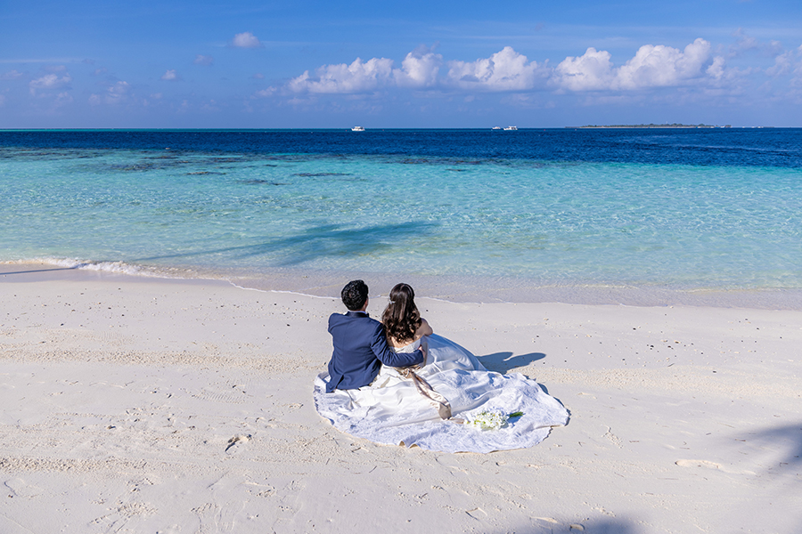 モルディブ・南太平洋結婚式・フォトウェディング「フラワリ・アイランド・リゾート」フォト