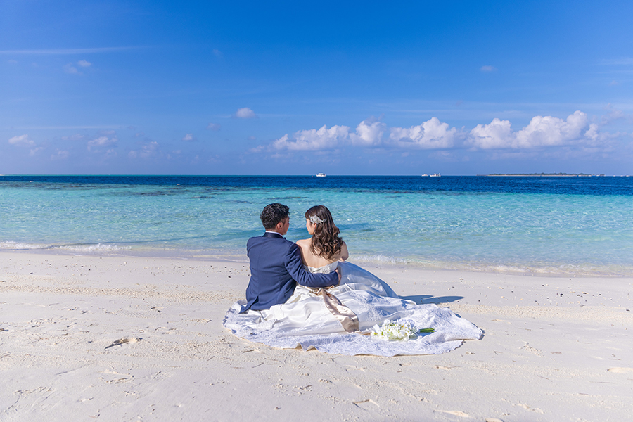 モルディブ・南太平洋結婚式・フォトウェディング「フラワリ・アイランド・リゾート」フォト