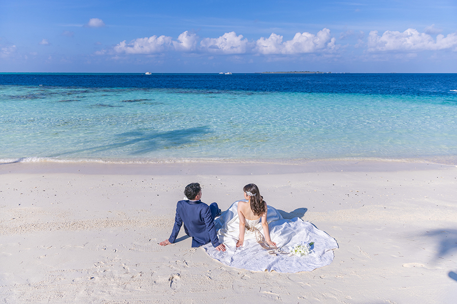 モルディブ・南太平洋結婚式・フォトウェディング「フラワリ・アイランド・リゾート」フォト