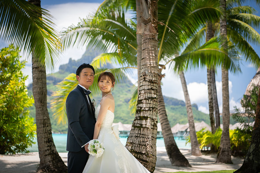モルディブ・南太平洋結婚式・フォトウェディング「インターコンチネンタル ボラボラリゾート＆タラソスパ」フォト