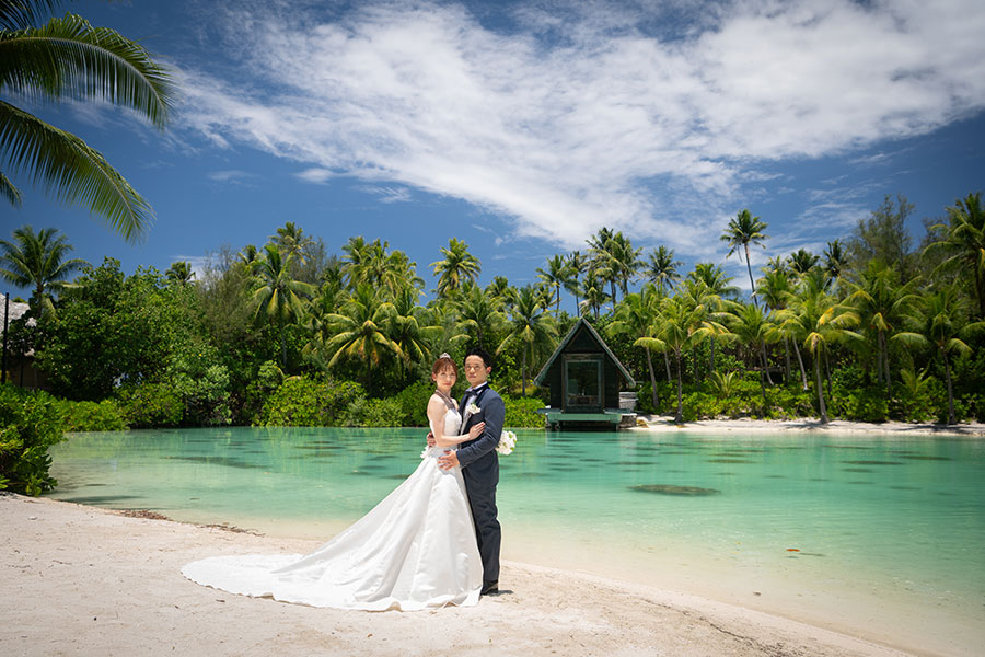 モルディブ・南太平洋結婚式・フォトウェディング「インターコンチネンタル ボラボラリゾート＆タラソスパ」フォト