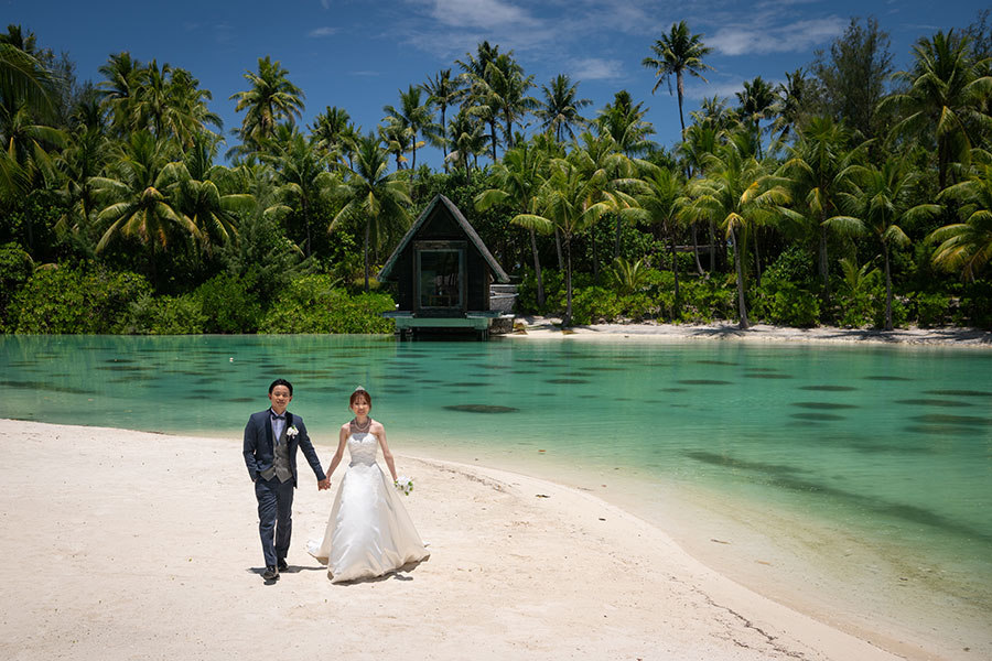 モルディブ・南太平洋結婚式・フォトウェディング「インターコンチネンタル ボラボラリゾート＆タラソスパ」フォト