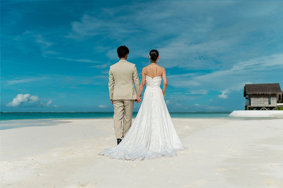 モルディブ・南太平洋結婚式・挙式・ウェディング「モルディブフォトプラン オーゼン ライフ マードゥ」フォト