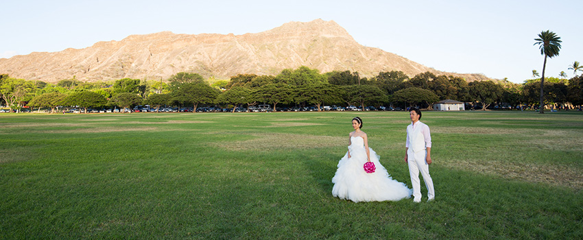 二人だけのハワイ挙式 結婚式 ウェディング H I S ウェディング アバンティ オアシス