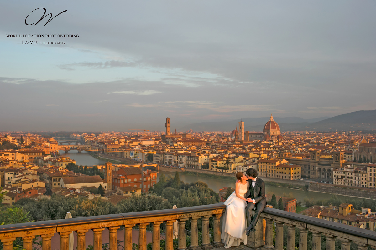 Firenze WORLD LOCATION PHOTOWEDDING by LA-VIE PHOTOGRAPHY & HIS